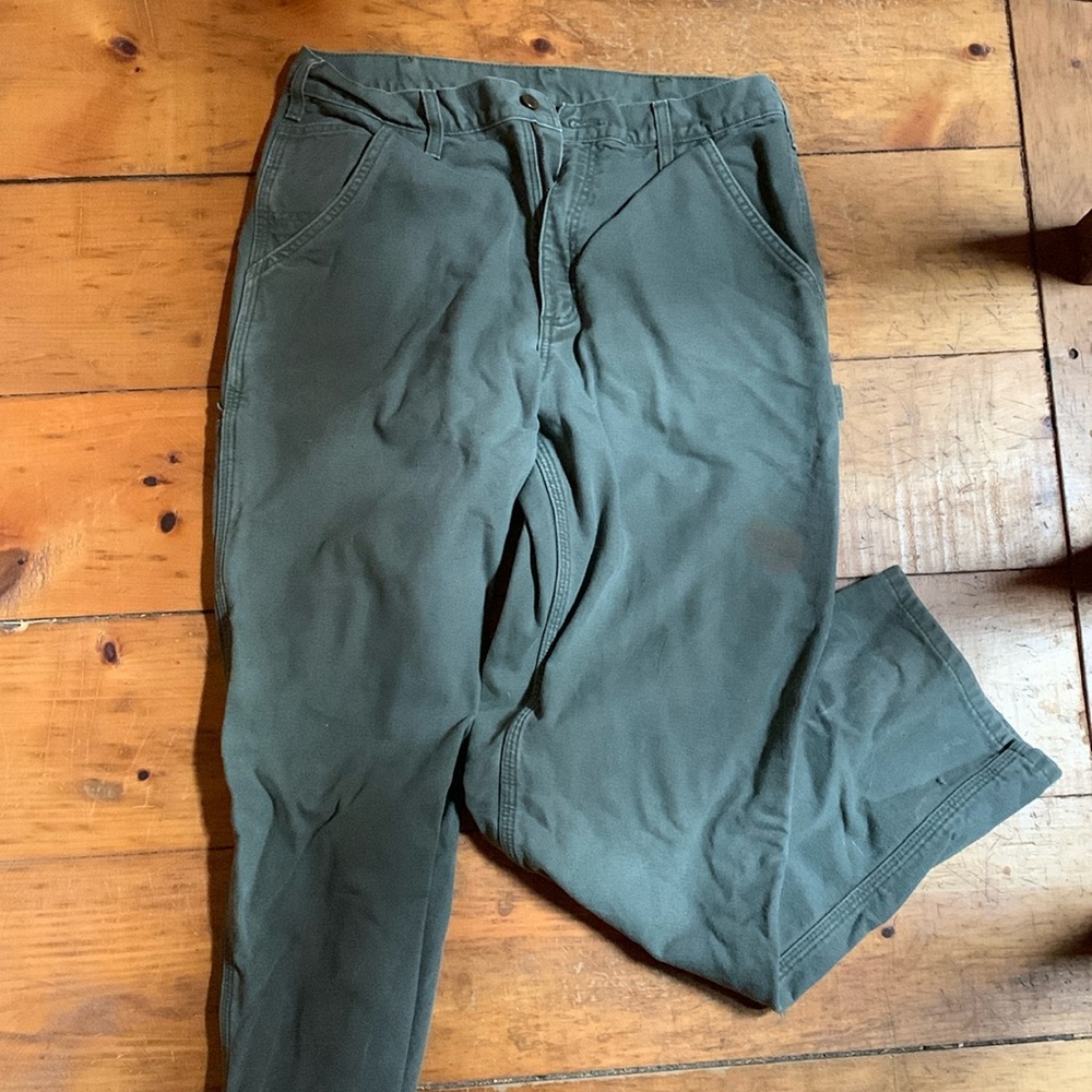 Carhartt Flannel Lined pants 34x32